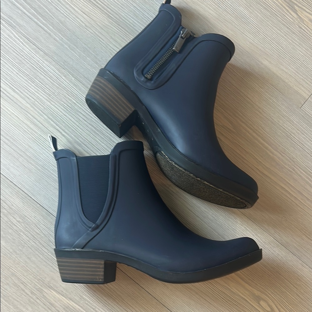 Lucky Brand Blue Rain Boots